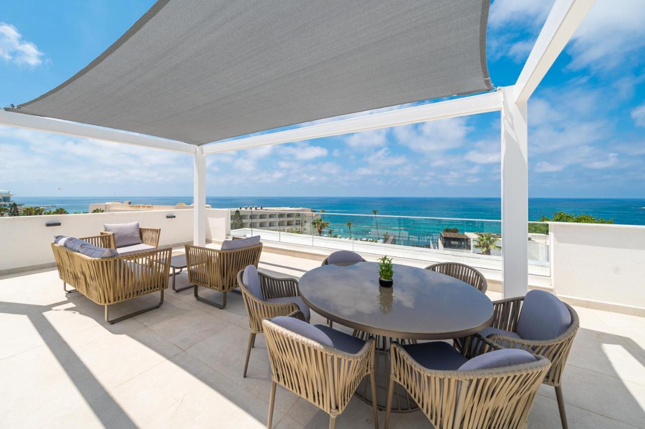 Waterside Sea View Apartments Pafos Zewnętrze zdjęcie