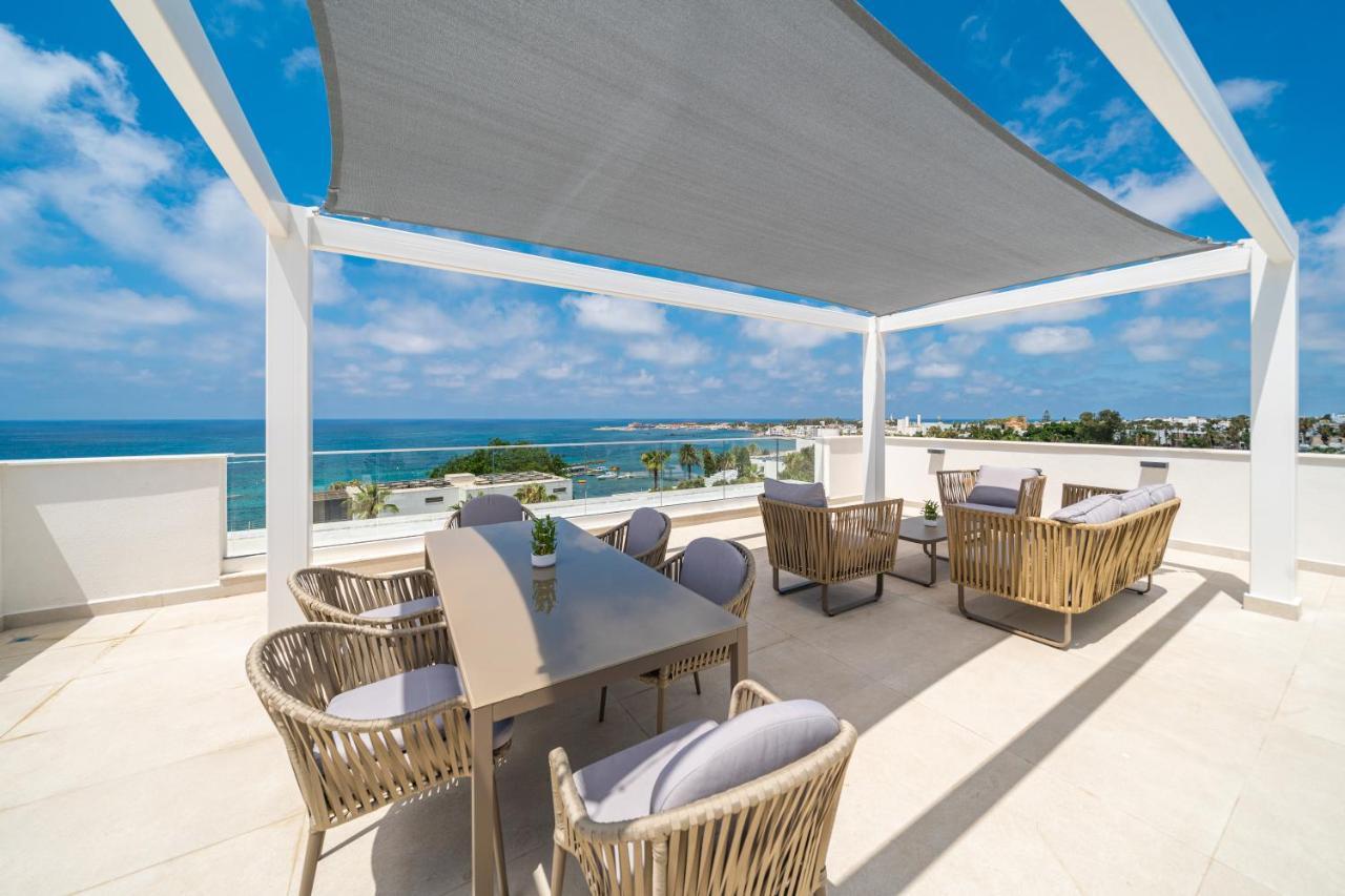 Waterside Sea View Apartments Pafos Zewnętrze zdjęcie
