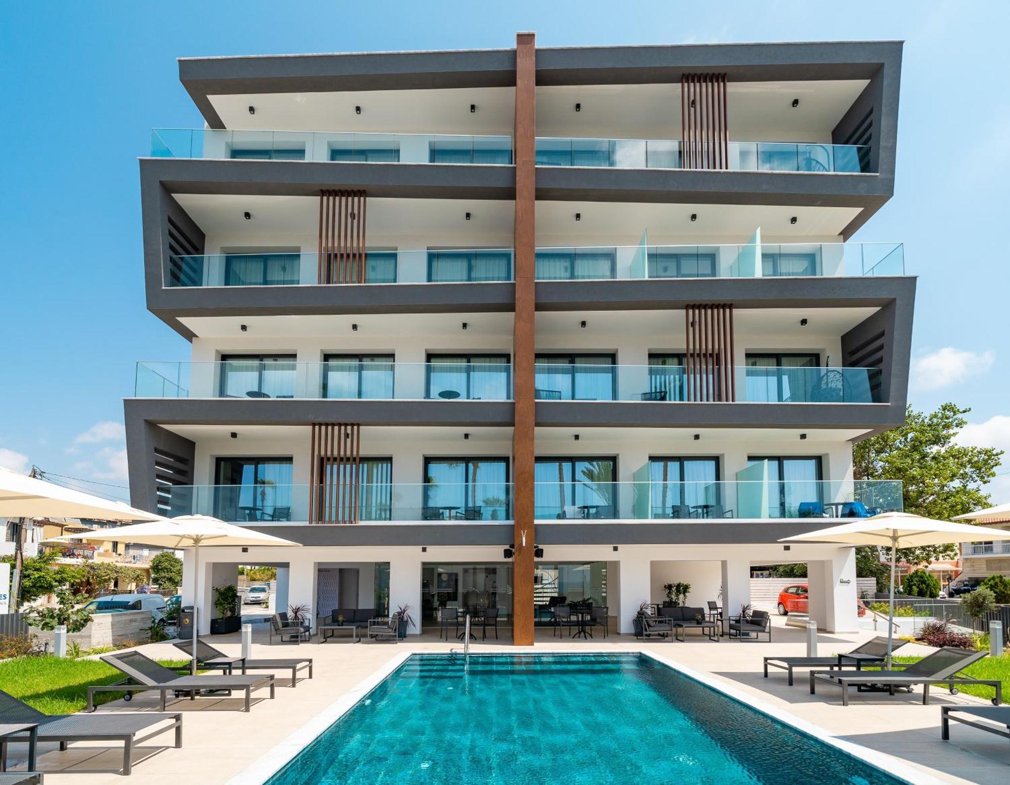 Waterside Sea View Apartments Pafos Zewnętrze zdjęcie
