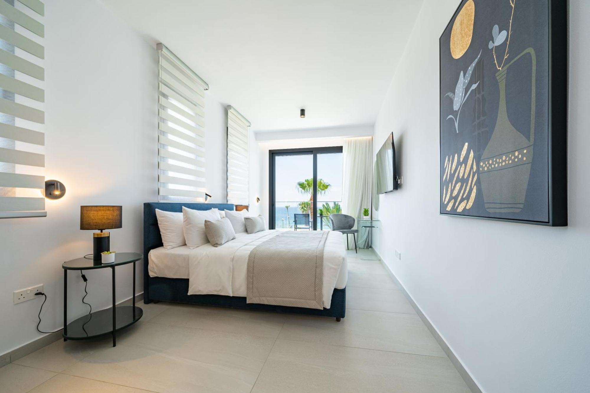 Waterside Sea View Apartments Pafos Pokój zdjęcie