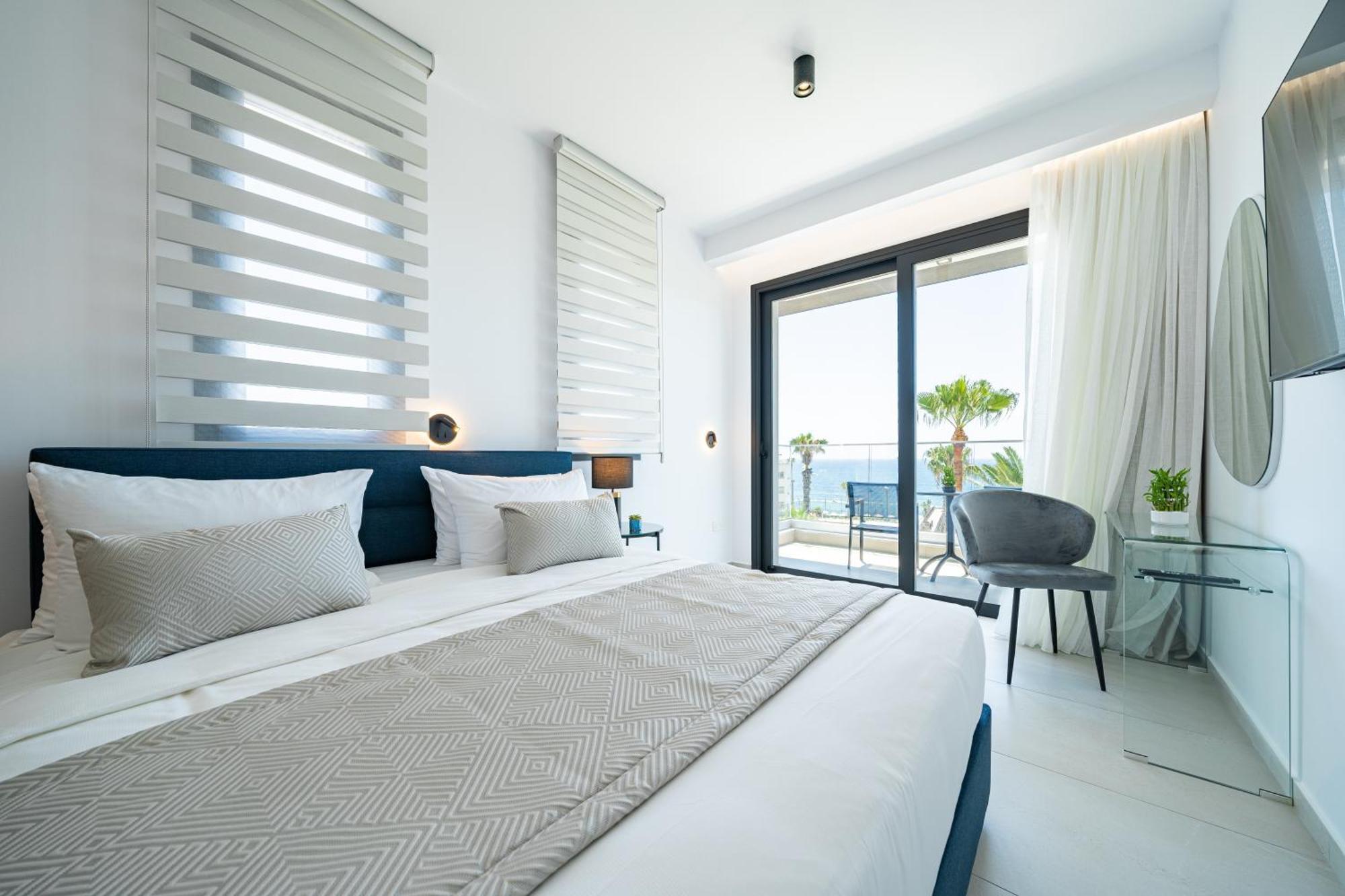 Waterside Sea View Apartments Pafos Pokój zdjęcie