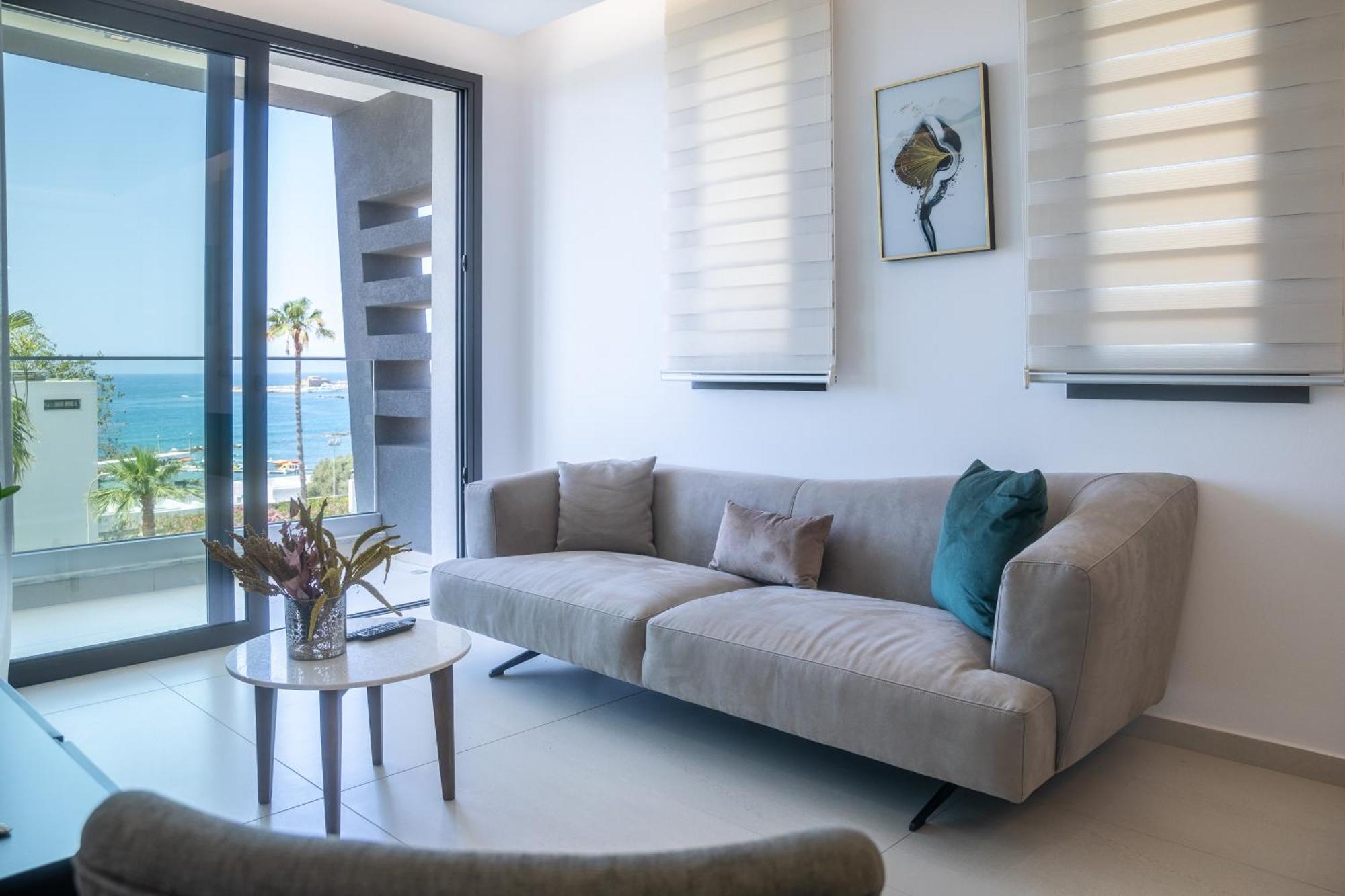 Waterside Sea View Apartments Pafos Zewnętrze zdjęcie